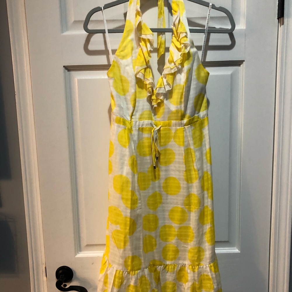 Lilly Pulitzer halter ruffle dress. Size 4